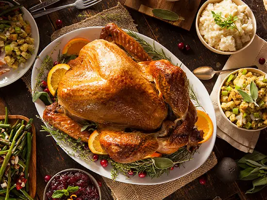 Image of a Thanksgiving turkey